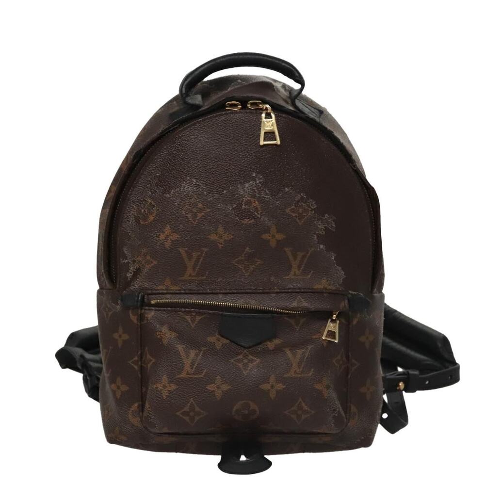 Louis Vuitton Monogram Palm Springs PM Backpack Brown